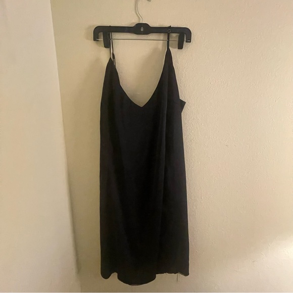 Size 1X Rebdolls black slip dress - Picture 3 of 5